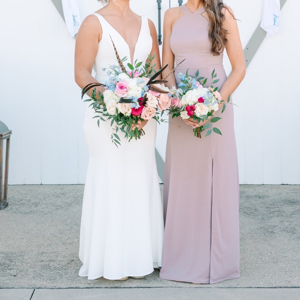 Birdy Grey Taupe Bridesmaid dress